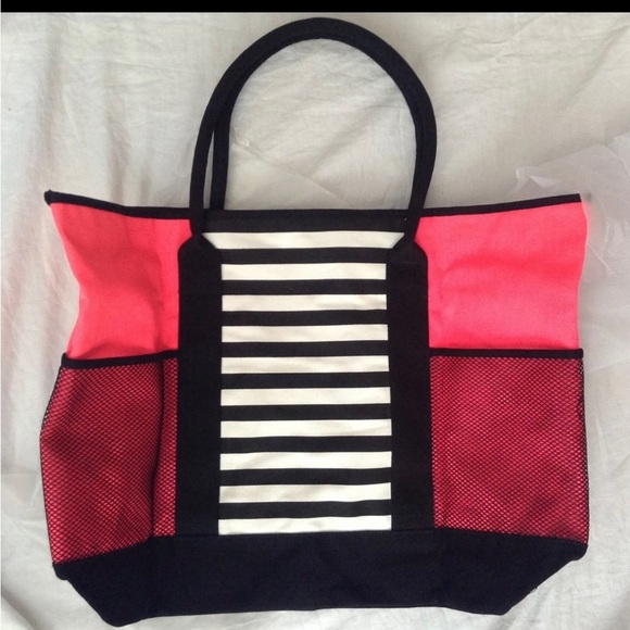 Victoria secret island canvas tote bag - Picture 3 of 3